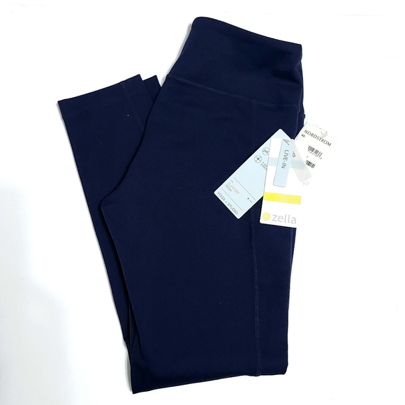 ZELLA Live-in Navy leggings XS - Picture 2 of 10